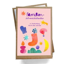 Adventskalender-Karten | 24 Familienaktivitäten