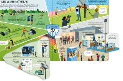 Aufklappen und Entdecken: Fußball