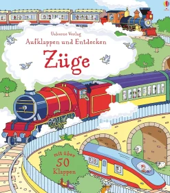 Aufklappen und Entdecken: Züge