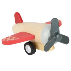 Aufzieh-Flieger Set aus Holz