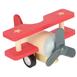 Aufzieh-Flieger Set aus Holz