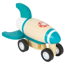 Aufzieh-Flieger Set aus Holz