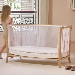 Babybett KIMI inkl. Matratze | Bois de Rose