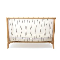 Babybett KIMI inkl. Matratze | Hazelnut