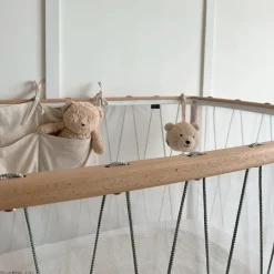 Babybett KIMI inkl. Matratze | Moosgrün