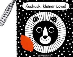 Babys kuschelweiches Kontrastbuch (Stoffbuch): Löwe