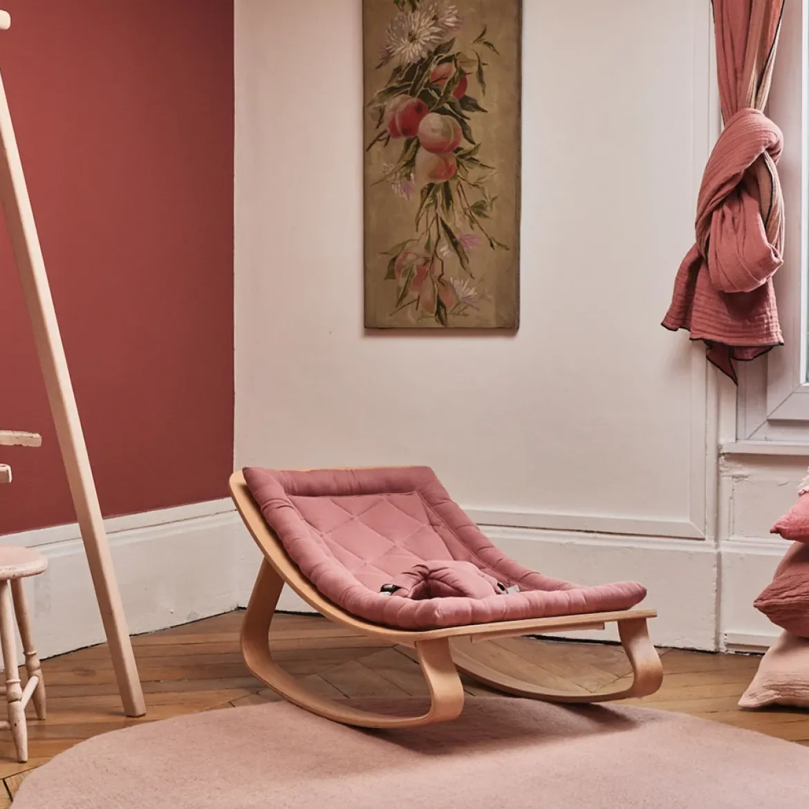 Babywippe LEVO | Organic Bois de Rose