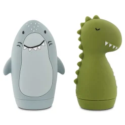 Badespielzeug Spritztiere | Mr. Shark & Mr. Dino