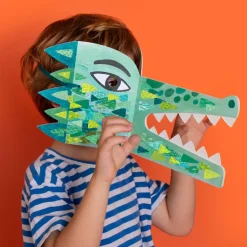 Bastelset | Be Wild! Crocodile Mask & Stickers