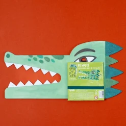 Bastelset | Be Wild! Crocodile Mask & Stickers