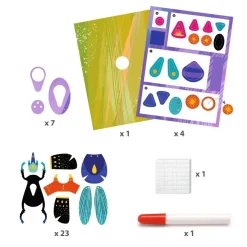 Bastelset | 3D-Papierkunst | Käfer