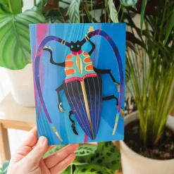 Bastelset | 3D-Papierkunst | Käfer