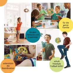 Binabo Konstruktionsspiel aus Bio-Plastik | 60 Teile