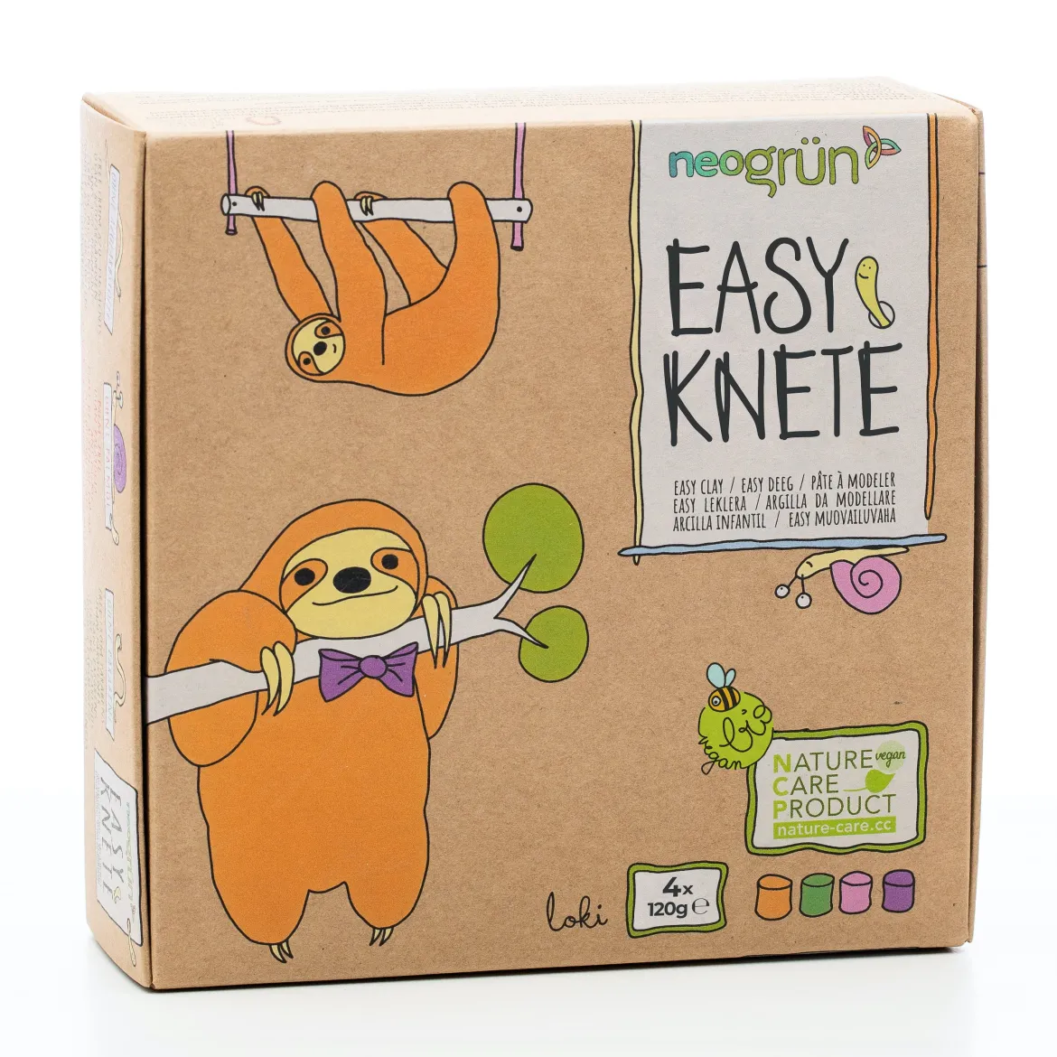 Bio Easy-Knete | 4er Set Loki