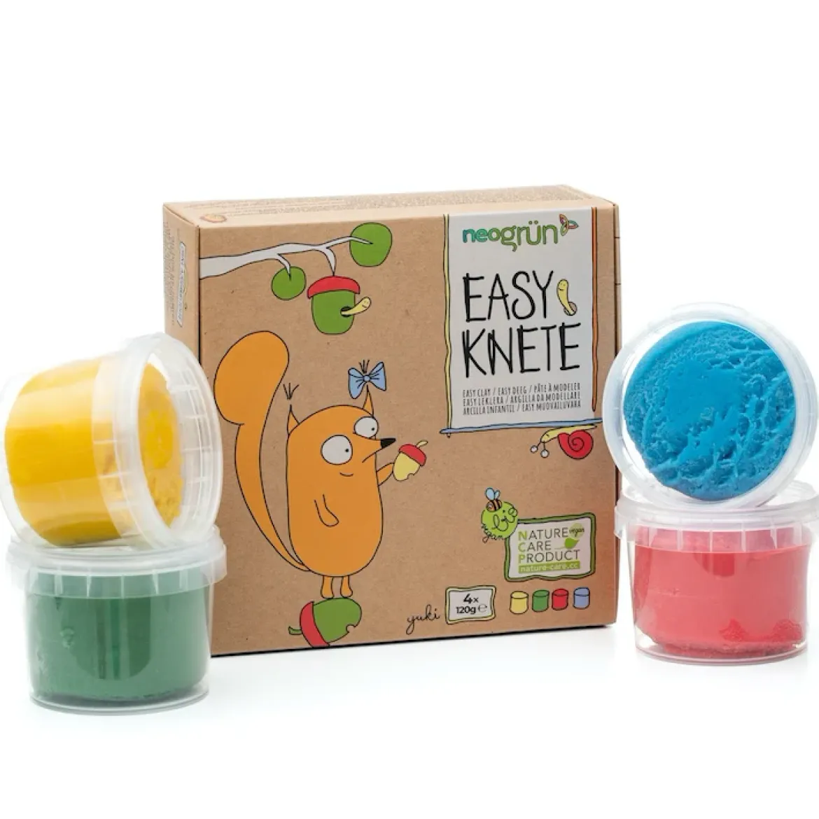 Bio Easy-Knete | 4er Set Yuki