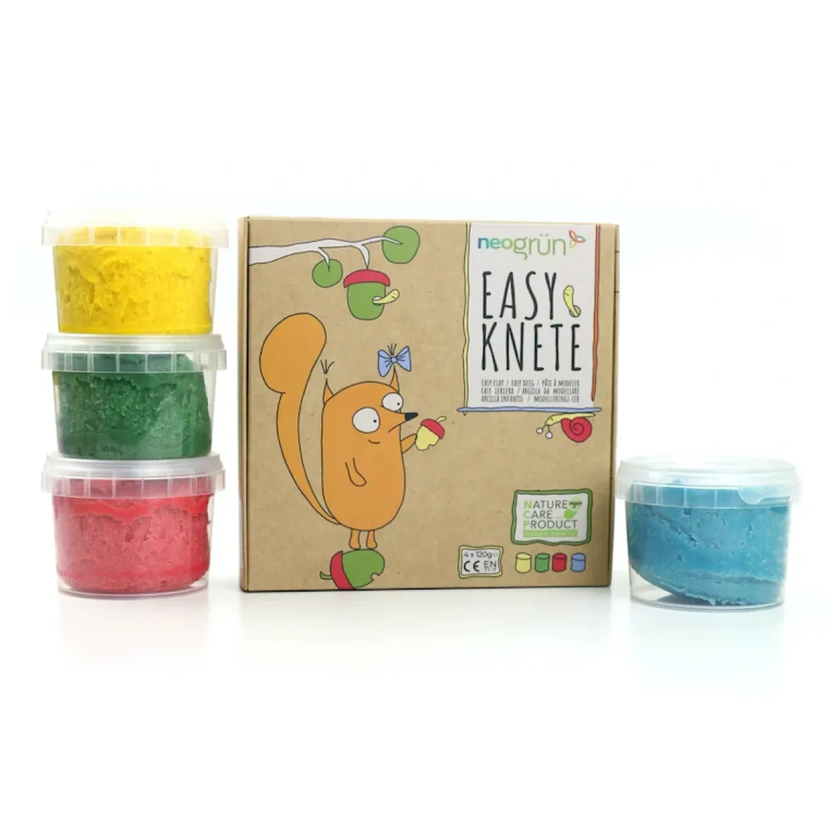 Bio Easy-Knete | 4er Set Yuki