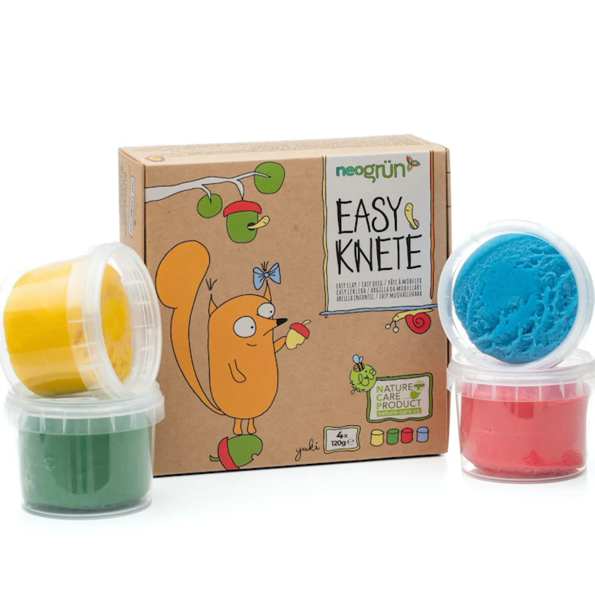 Bio Easy-Knete | 4er Set Yuki