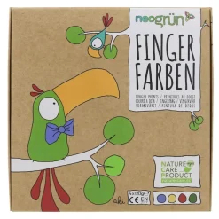 Bio-Fingerfarben | 4er Set Aki