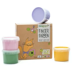 Bio-Fingerfarben | 4er Set Luka