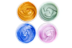 Bio-Kristall-Fingerfarben | 4er Set Mika