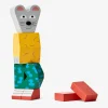 BLOCK PARTY | Holz Figuren | Maus