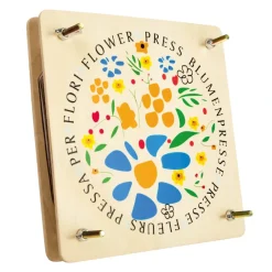 Blumenpresse aus Holz