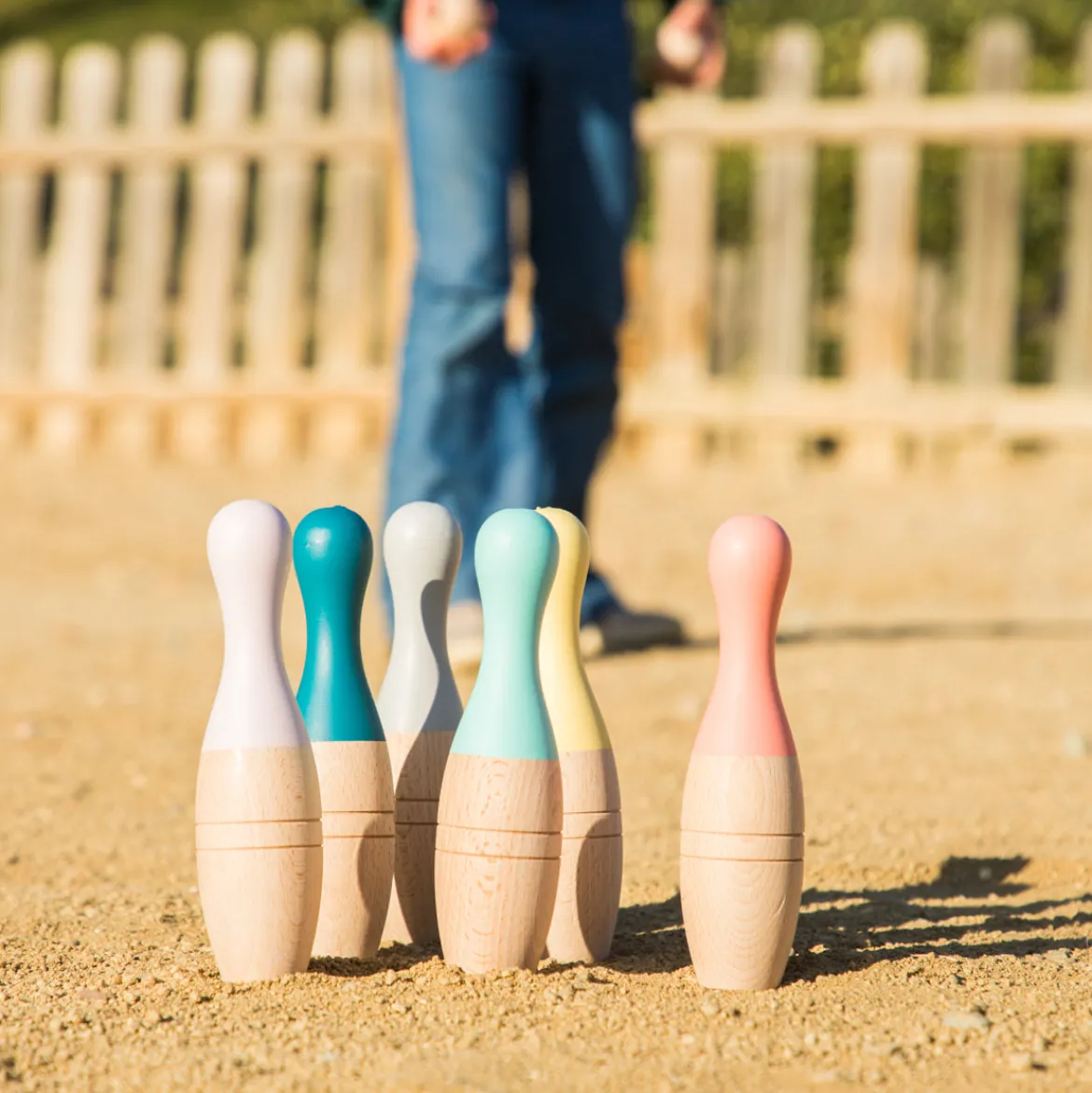 Bowling Kegel "Classic" aus Buchen-Massivholz