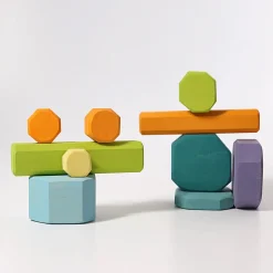 Bunte Baumscheiben | 16 Stück