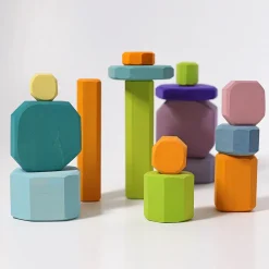Bunte Baumscheiben | 16 Stück