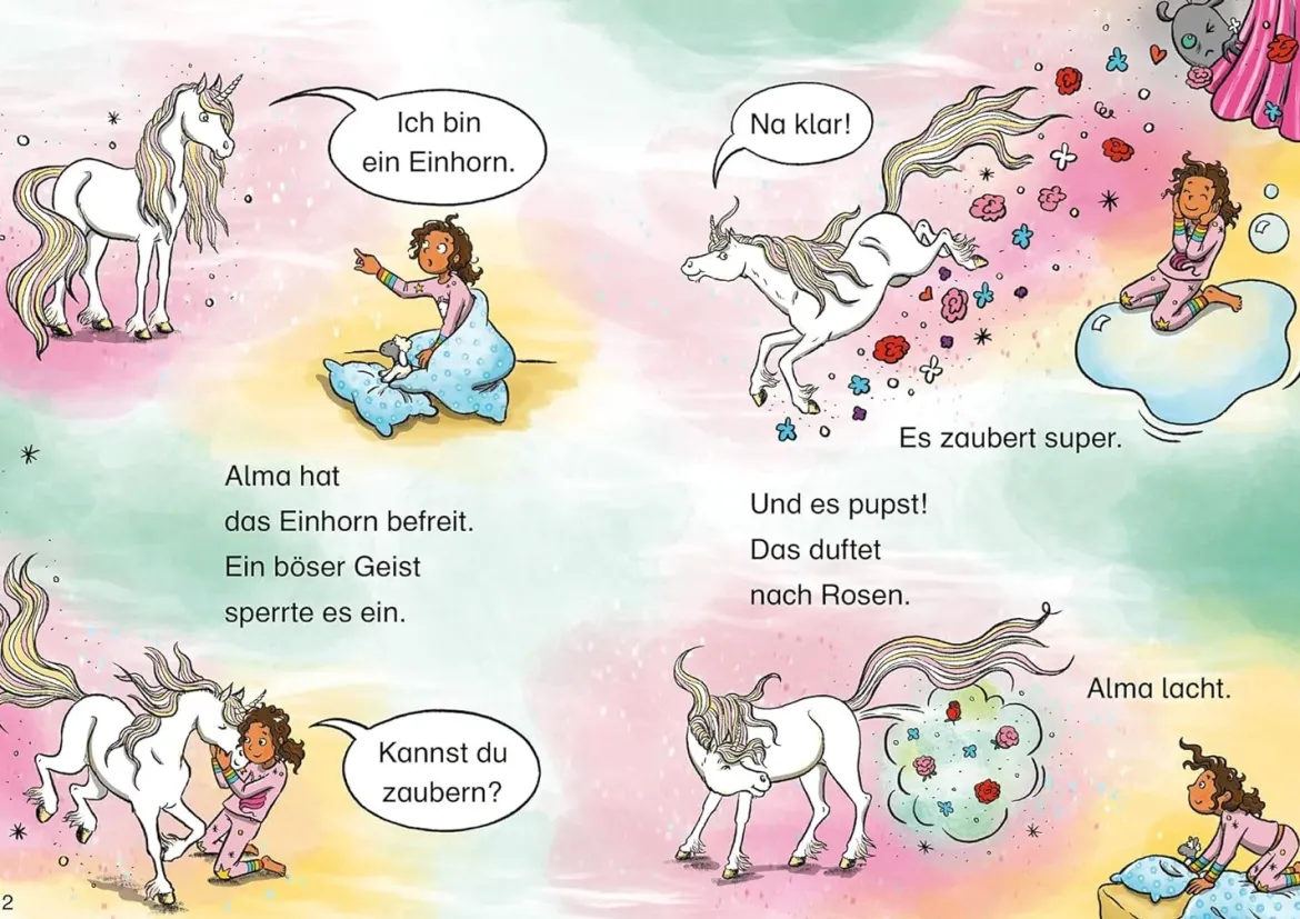 Endlich ein Einhorn! (Lesestufe 1)