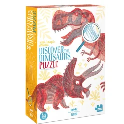 Entdeckerpuzzle Discover the Dinosaurs | 200 Teile