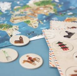 Entdeckerpuzzle Discover the World | 200 Teile