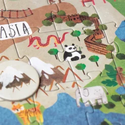 Entdeckerpuzzle Discover the World | 200 Teile