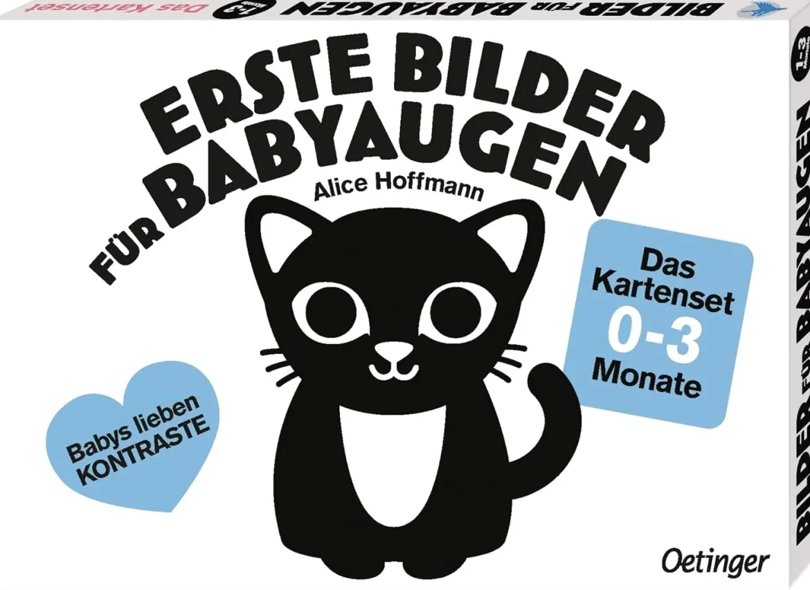Erste Bilder für Babyaugen. Das Kartenset | 0-3 Monate