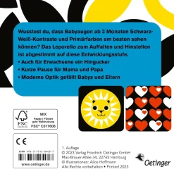 Erste Bilder für Babyaugen. 3-6 Monate
