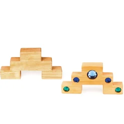 Farbtreppe mit Lichtbauquadern | 16 Teile