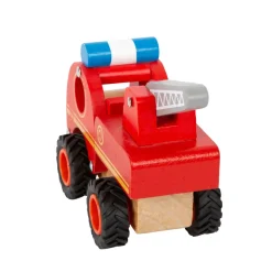 Feuerwehrfahrzeug aus FSC®-zertifiziertem Holz