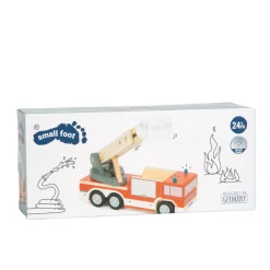 Feuerwehr mit Drehleiter