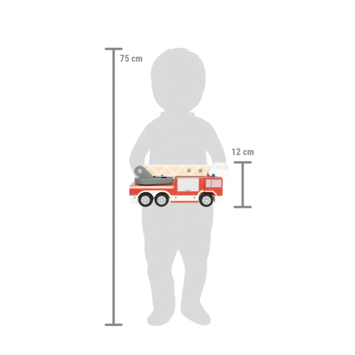 Feuerwehr mit Drehleiter