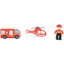 Feuerwehrrucksack mit umfangreichem Zubehör