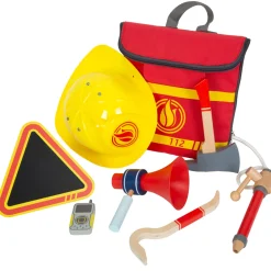 Feuerwehrrucksack mit umfangreichem Zubehör