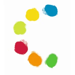 Fingerfarben-Set | 6 Tuben