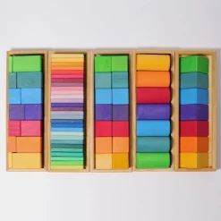 Formen und Farben | 70 Teile in 5 Holzrahmen