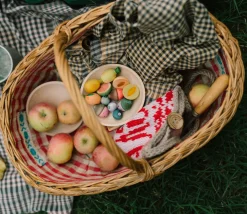 Fruits | 12 handbemalte Holzfrüchte
