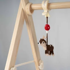 Gehäkelter Kinderwagen-Anhänger | Reh Audrey