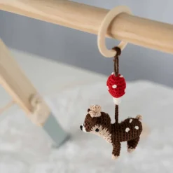 Gehäkelter Kinderwagen-Anhänger | Reh Audrey