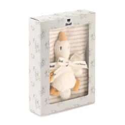 Geschenkset Gans Gilda | Greifling & Spucktuch