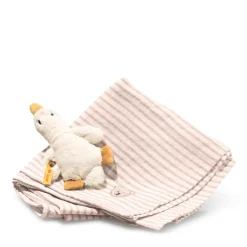 Geschenkset Gans Gilda | Greifling & Spucktuch