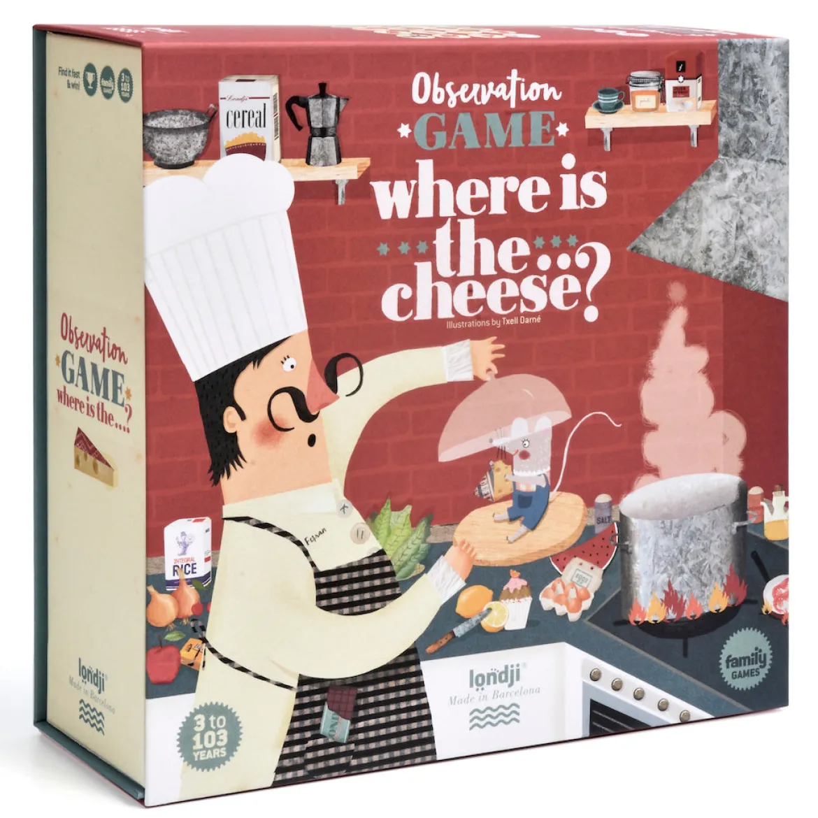 Geschwindigkeitsspiel | Where is the cheese?