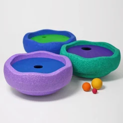 GRIMM'S x Stapelstein® | Kullerscheiben cool rainbow